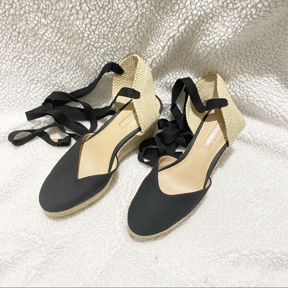 Antonio Melani Morgance black espadrille wedges size 9 NWOB - Picture 10 of 12